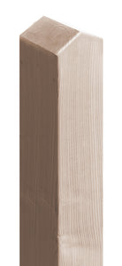 Komfort-Pfosten Spitzkopf aus haltbarer Douglasie SCHEERER - FREESE Holz 