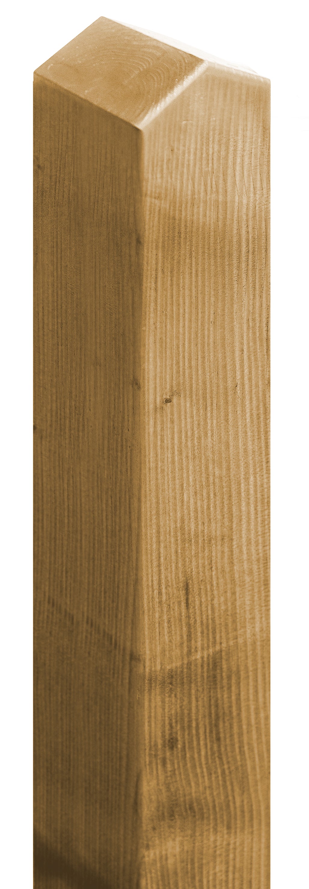 Komfort-Pfosten Spitzkopf aus haltbarer Fichte KDI SCHEERER - FREESE Holz 