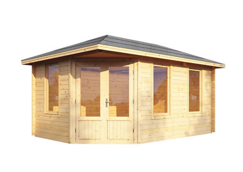 Holz-Gartenhaus Alba 4530/ 1-Raum und 2-Raum von WOLFF FINNHAUS - FREESE Holz 