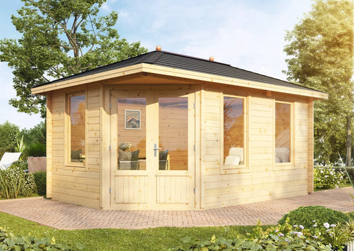 Holz-Gartenhaus Abbe 4530 von WOLFF FINNHAUS