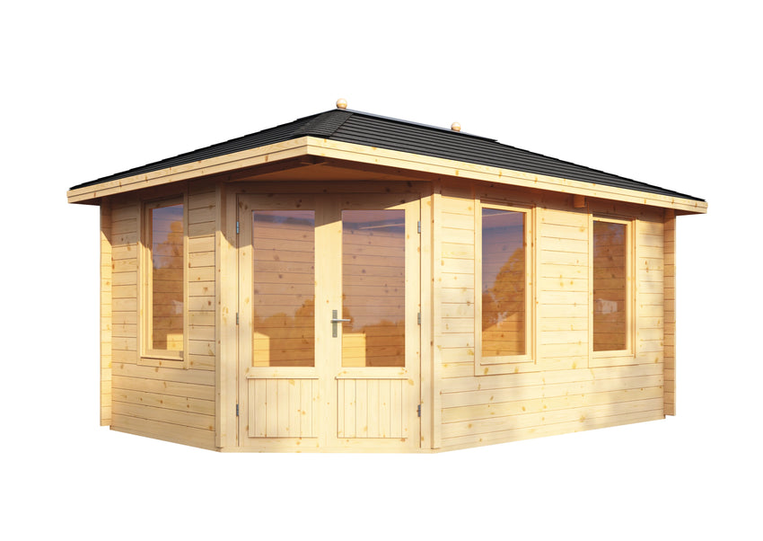 Holz-Gartenhaus Alba 4530/ 1-Raum und 2-Raum von WOLFF FINNHAUS - FREESE Holz 