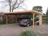 Doppelcarport CLASSIC mit Holzblende - FREESE Holz 