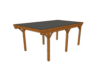 Einzel-Carport CLASSIC mit Holzblende - FREESE Holz 