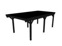 Einzel-Carport CLASSIC mit Holzblende - FREESE Holz 