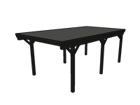 Einzel-Carport CLASSIC mit Holzblende - FREESE Holz 