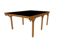 Einzel-Carport CLASSIC mit Holzblende - FREESE Holz 