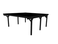 Doppelcarport CLASSIC mit Holzblende - FREESE Holz 