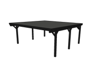 Doppelcarport CLASSIC mit Holzblende - FREESE Holz 