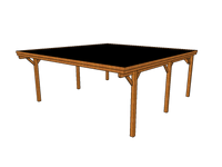 Doppelcarport CLASSIC mit Holzblende - FREESE Holz 