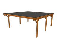 Doppelcarport CLASSIC mit Holzblende - FREESE Holz 