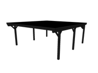 Doppelcarport CLASSIC mit Holzblende - FREESE Holz 