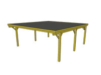 Doppelcarport CLASSIC mit Holzblende - FREESE Holz 