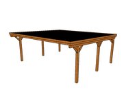 Doppelcarport CLASSIC mit Holzblende - FREESE Holz 