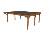 Doppelcarport CLASSIC mit Holzblende - FREESE Holz 