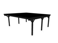 Doppelcarport CLASSIC mit Holzblende - FREESE Holz 