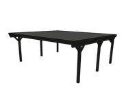 Doppelcarport CLASSIC mit Holzblende - FREESE Holz 