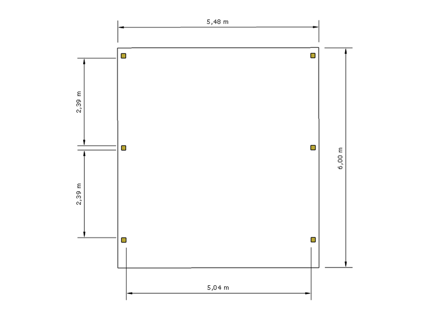 Doppelcarport CLASSIC mit Holzblende - FREESE Holz 