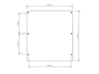 Doppelcarport CLASSIC mit Holzblende - FREESE Holz 