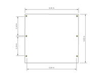 Gründach-Carport CLASSIC mit Holzblende - FREESE Holz 