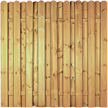 T&J Compact-Massiv Zaun aus Kiefer/Fichte kdi - FREESE Holz 