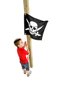 BLUE RABBIT Fahne mit Hisssystem "Pirat" - FREESE Holz 
