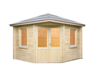 Holz-Gartenhaus Morla von WOLFF FINNHAUS - FREESE Holz 