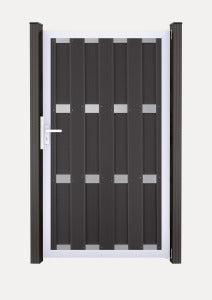 Tor für GroJa WPC-Zaun, GroJaFertigzaun aus WPC/ BPC - FREESE Holz 