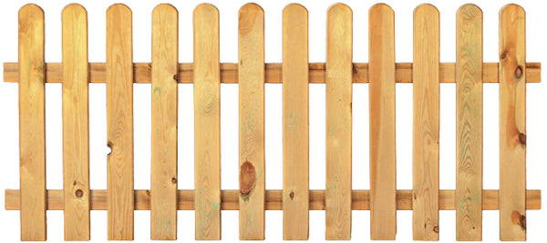 T&J Staketenzaun/ Vorgartenzaun aus Kiefer/Fichte druckimprägniert - FREESE Holz 
