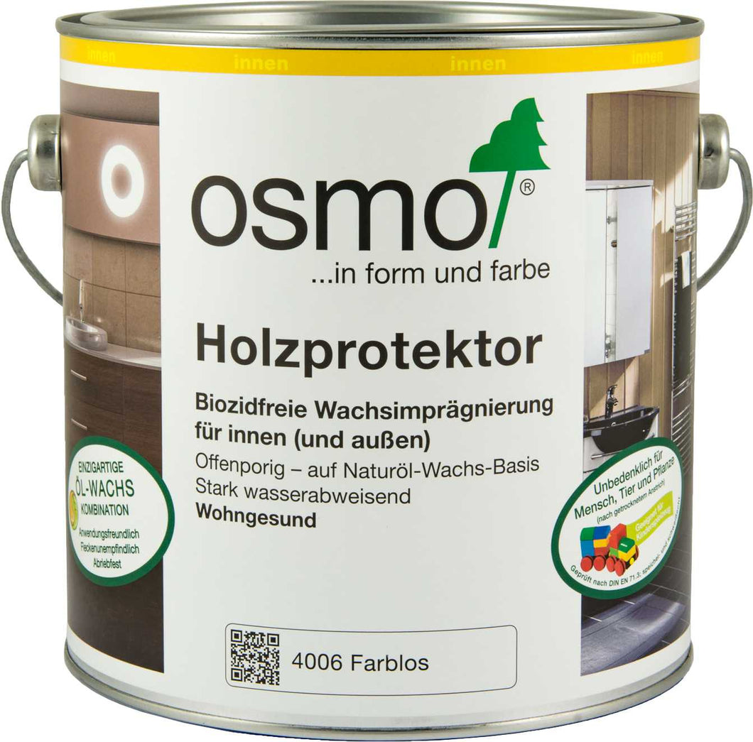 OSMO Holzprotektor für die Anwendung in Feuchträumen - FREESE Holz 