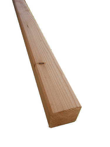 Zaunpfosten/Kreuzholz europäische Lärche, trocken - FREESE Holz 