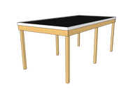 Modernes Einzelcarport KLARE LINIE ohne Abstellraum - FREESE Holz 