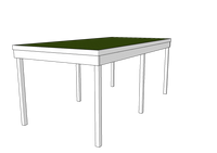 Modernes Gründach-Carport KLARE LINIE ohne Abstellraum (Einzelcarport) - FREESE Holz 