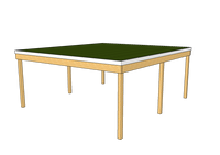 Modernes Gründach-Carport KLARE LINIE ohne Abstellraum (Doppelcarport) - FREESE Holz 