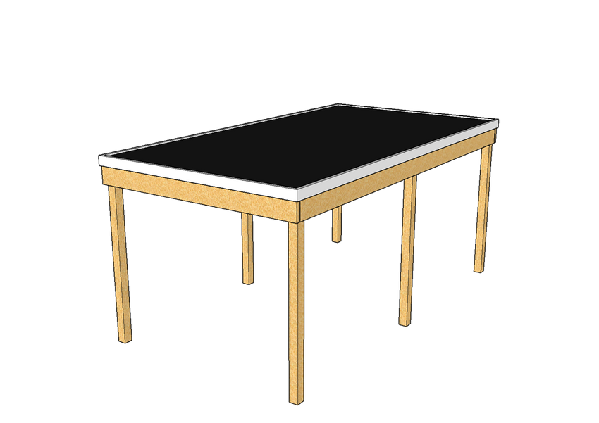 Modernes Einzelcarport KLARE LINIE ohne Abstellraum - FREESE Holz 