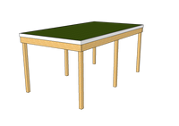 Modernes Gründach-Carport KLARE LINIE ohne Abstellraum (Einzelcarport) - FREESE Holz 
