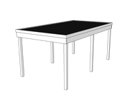 Modernes Einzelcarport KLARE LINIE ohne Abstellraum - FREESE Holz 