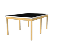 Modernes Einzelcarport KLARE LINIE ohne Abstellraum - FREESE Holz 