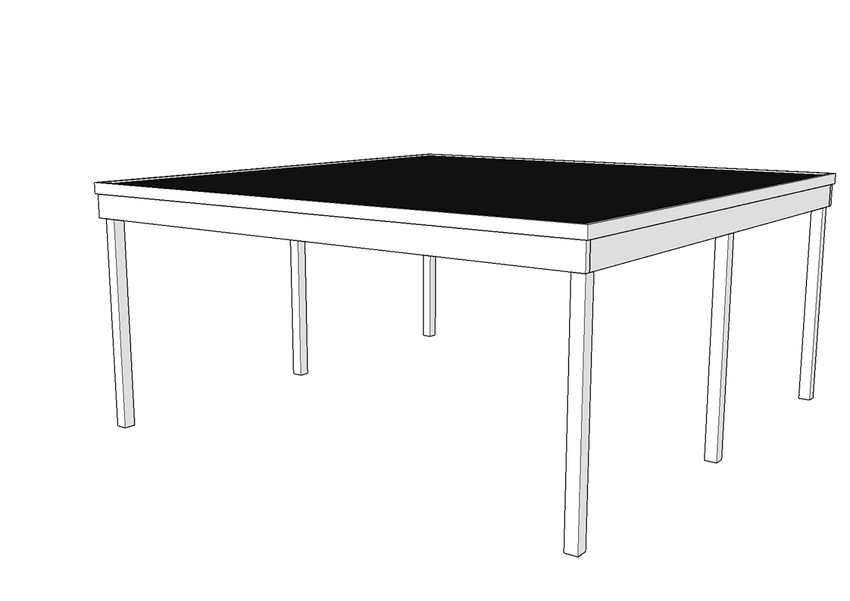 Modernes Doppelcarport KLARE LINIE ohne Abstellraum - FREESE Holz 