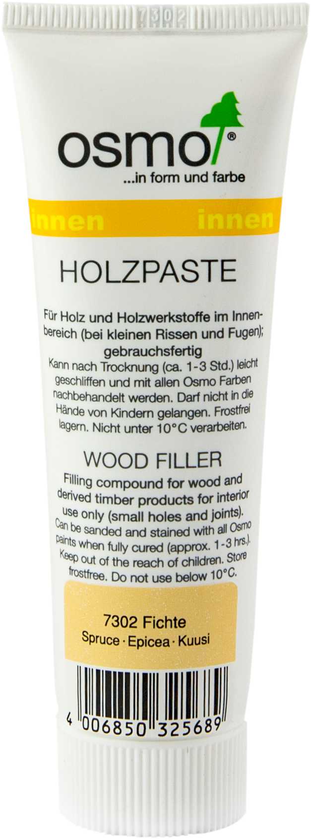 OSMO Holzpaste zum Ausbessern von Fugen und Rissen - FREESE Holz 