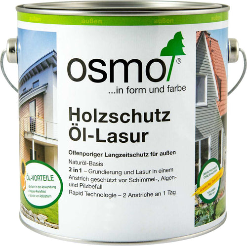 OSMO Holzschutz-Öl-Lasur: Grundierung und Lasur vereint - FREESE Holz 
