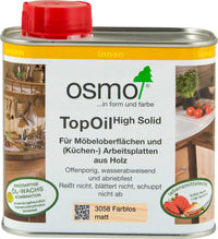 OSMO Topoil für Möbeloberflächen und Arbeitsplatten - FREESE Holz 