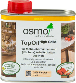 OSMO Topoil für Möbeloberflächen und Arbeitsplatten