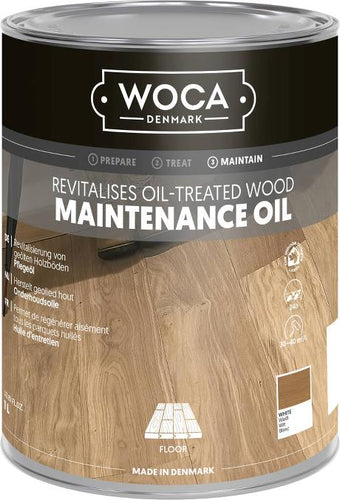 WOCA Pflegeöl weiß (Maintenance Oil) - FREESE Holz 