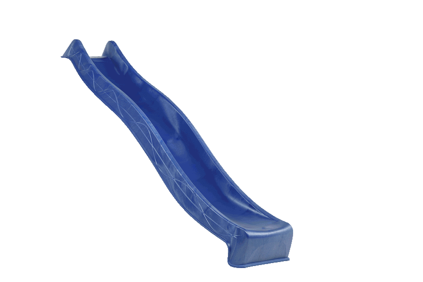 BLUE RABBIT Bunte Rutschen, 2,90m lang - FREESE Holz 