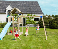 BLUE RABBIT Ergänzung @swing mit Spielturm Pagoda - FREESE Holz 