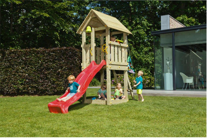 BLUE RABBIT Spielturm Kiosk - FREESE Holz 