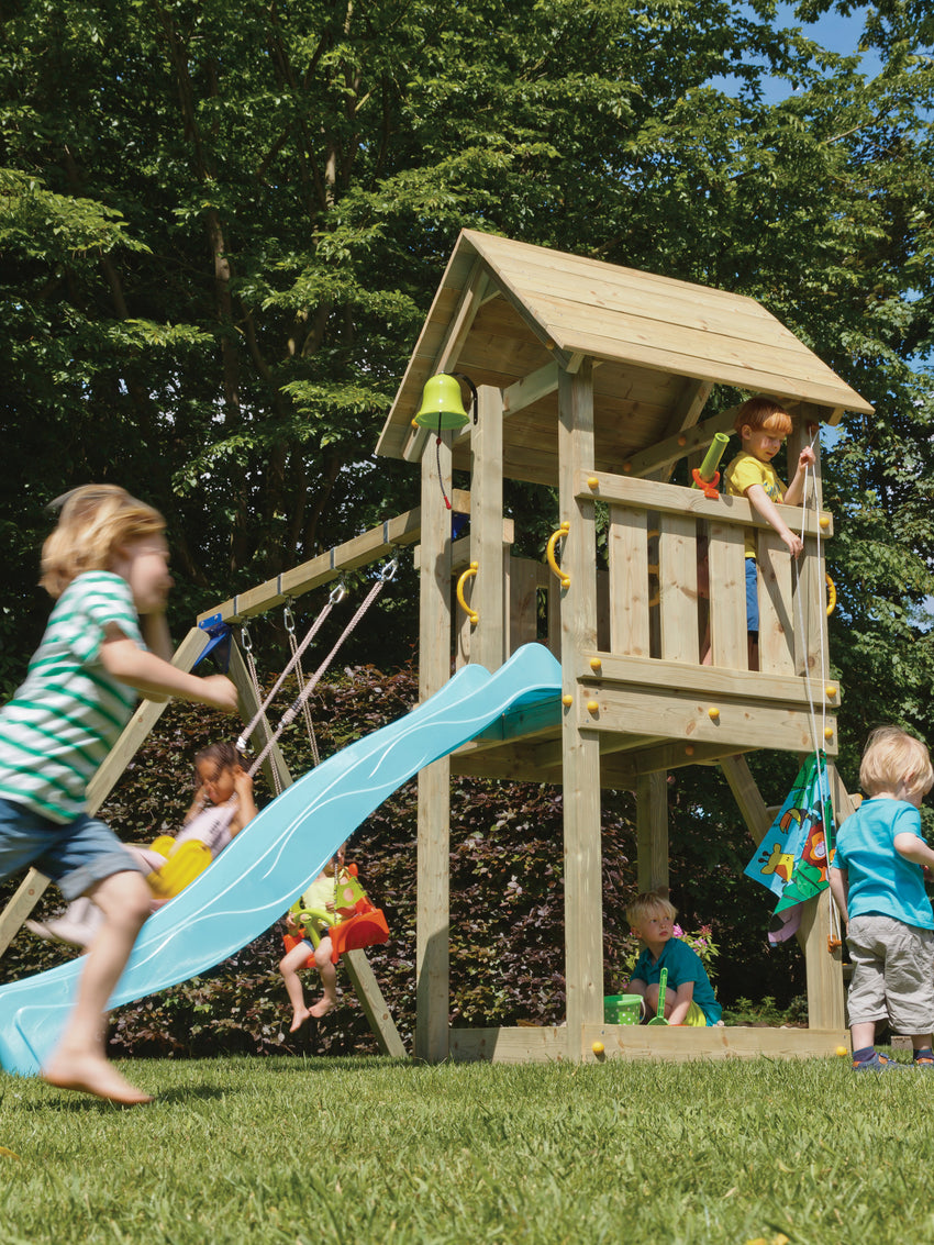 BLUE RABBIT Spielturm Kiosk - FREESE Holz 