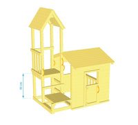 BLUE RABBIT Spielturm Lookout - FREESE Holz 