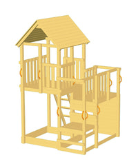 BLUE RABBIT Spielturm Penthouse - FREESE Holz 