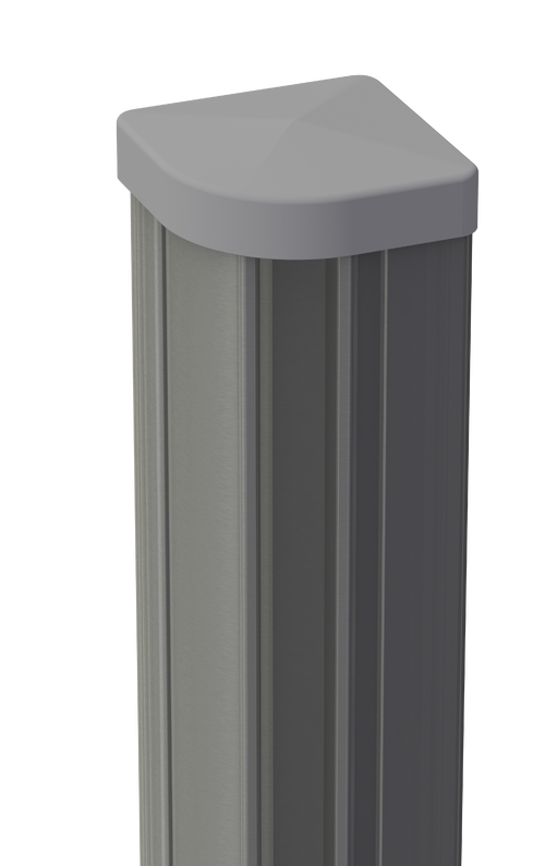 Ersatzkappe für variablen Eckpfosten für GroJa WPC-Steckzaun aus WPC/BPC - FREESE Holz 